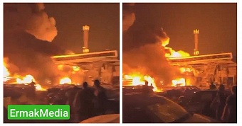 Взрыв АЗС в Дагестане